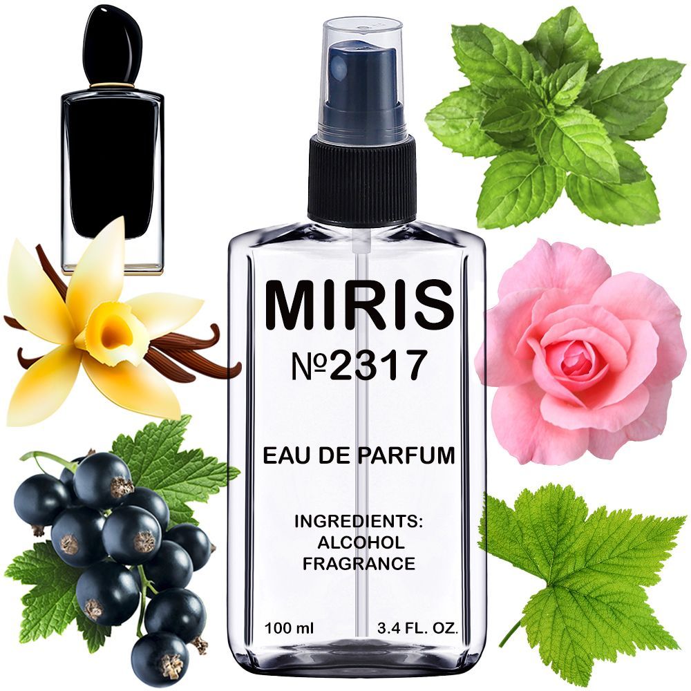 MIRIS No.2317 | Impression of Si Intense | Women Eau de Parfum | 3.4 Fl Oz / 100 ml