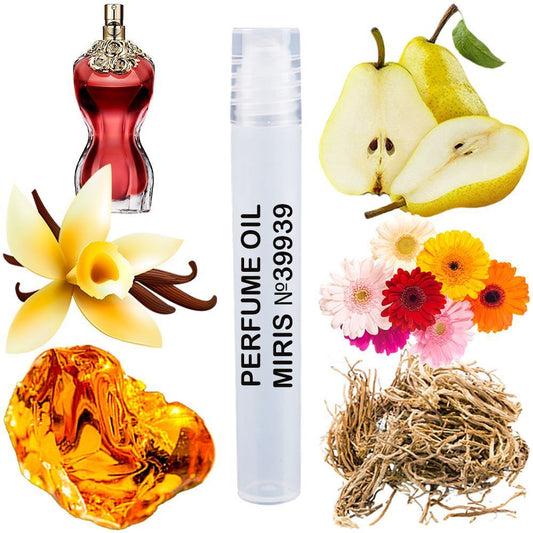 MIRIS No. 39939, Inspired by La Belle, Long-Lasting Perfume Oil for Women Roll-On, Rollerball 0.34 Fl Oz / 10 ml