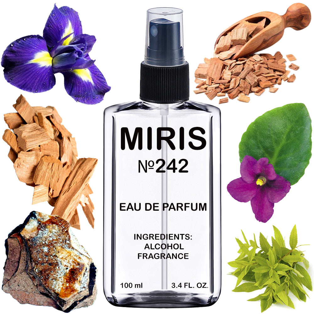 MIRIS No. 242 | Inspired | Men Eau de Parfum | 3.4 Fl Oz