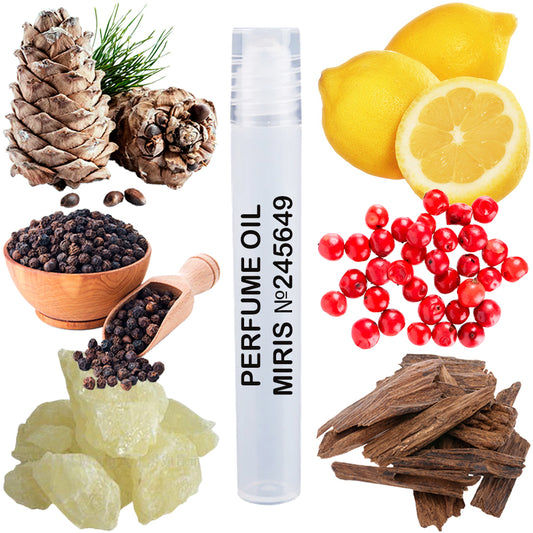 MIRIS Perfume Oil No. 245649 | Inspired | Unisex For Women and Men Roll-On Alcohol Free | 0.34 Fl Oz