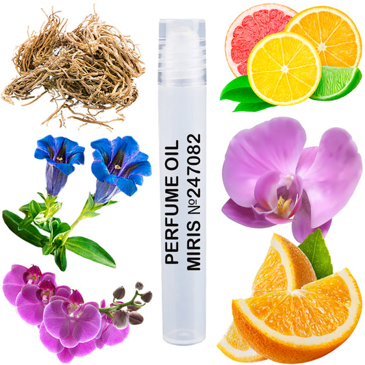 MIRIS Perfume Oil No. 247082 | Inspired | Unisex For Women and Men Roll-On Alcohol Free | 0.34 Fl Oz