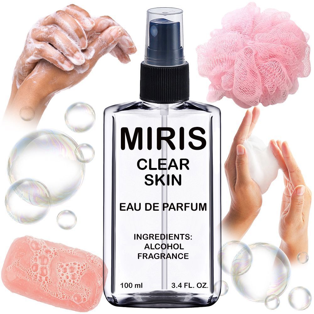 MIRIS Clear Skin Unisex For Women and Men Eau de Parfum | 3.4 Fl Oz / 100 ml