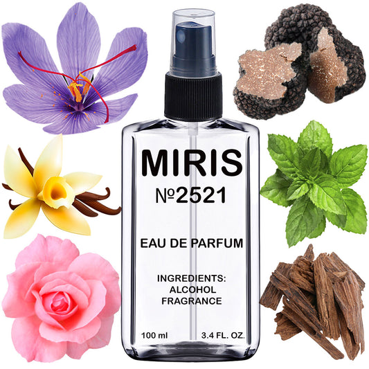 MIRIS No. 2521 | Inspired | Unisex For Women and Men Eau de Parfum | 3.4 Fl Oz