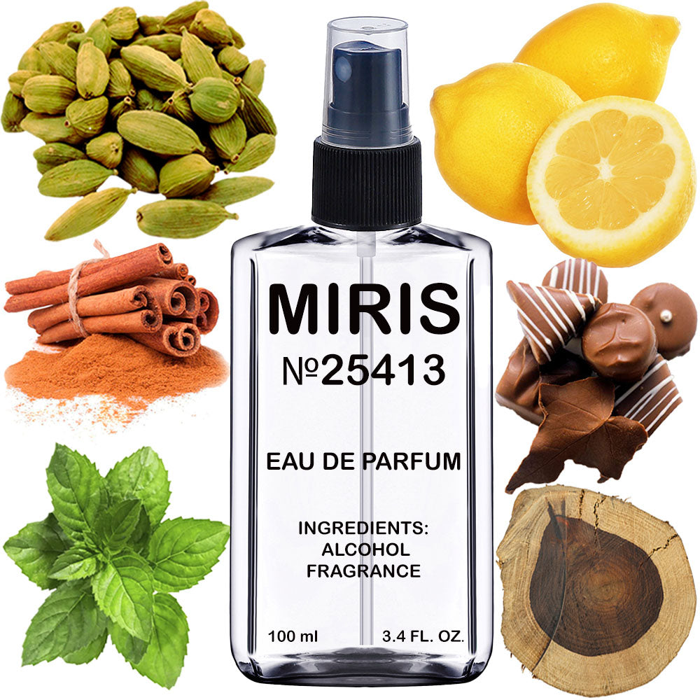 MIRIS No. 25413 | Inspired | Men Eau de Parfum | 3.4 Fl Oz