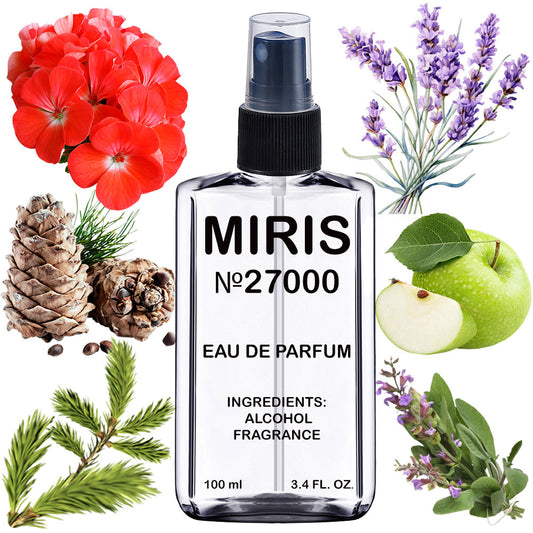 MIRIS No. 27000 | Inspired | Men Eau de Parfum | 3.4 Fl Oz
