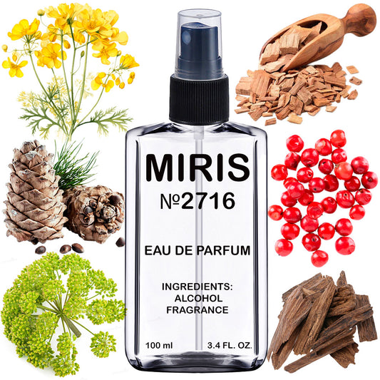 MIRIS No. 2716 | Inspired | Unisex For Women and Men Eau de Parfum | 3.4 Fl Oz