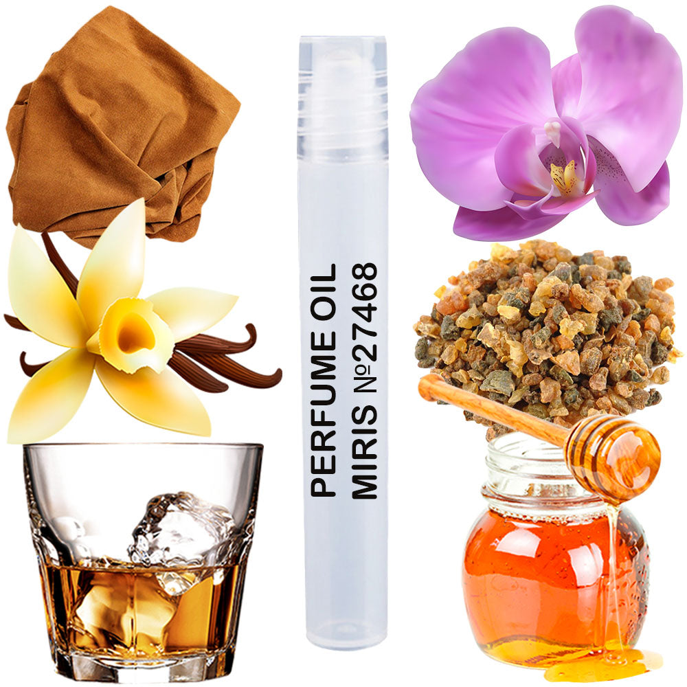 MIRIS Perfume Oil No. 27468 | Inspired | Unisex For Women and Men | Roll-On Alcohol Free | 0.34 Fl Oz