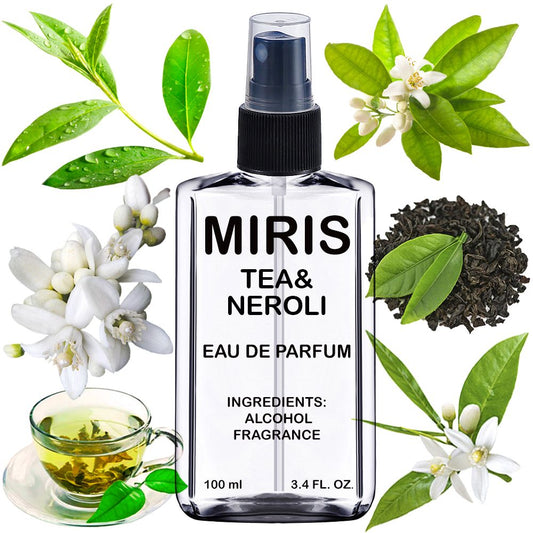 MIRIS Tea & Neroli Unisex For Women and Men Eau de Parfum | 3.4 Fl Oz / 100 ml