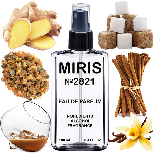 MIRIS No. 2821 | Inspired | Men Eau de Parfum | 3.4 Fl Oz