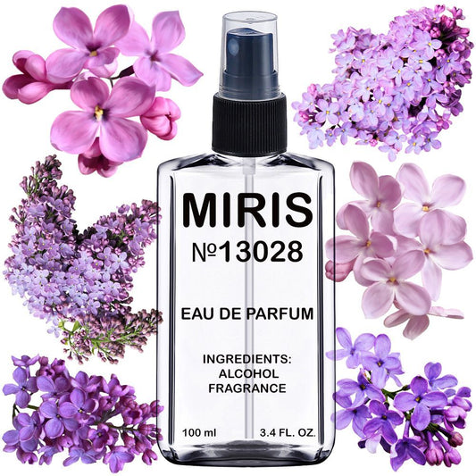 MIRIS No. 13028 Lilac, Long-Lasting Unisex Eau de Parfum for Women & Men, Spray 3.4 Fl Oz / 100 ml