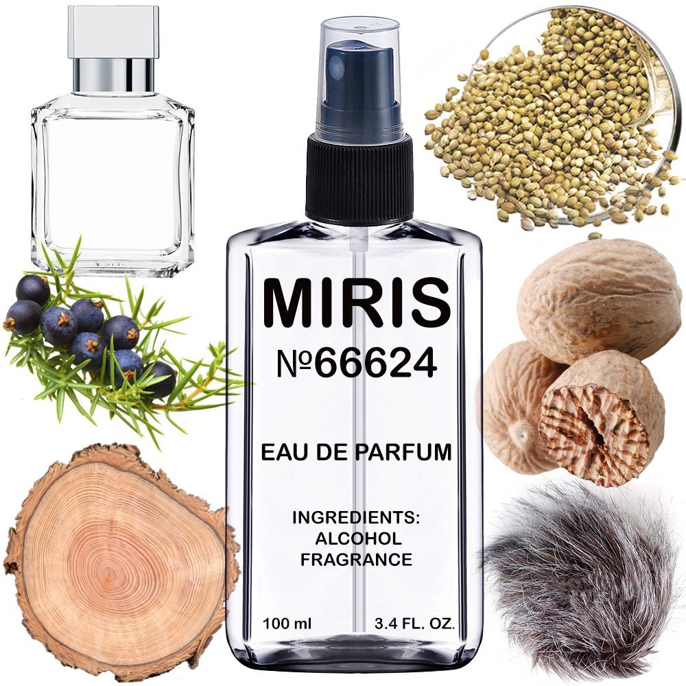 MIRIS No.66624 | Impression of Gentle Fluidity Silver | Unisex For Women and Men Eau de Parfum | 3.4 Fl Oz / 100 ml