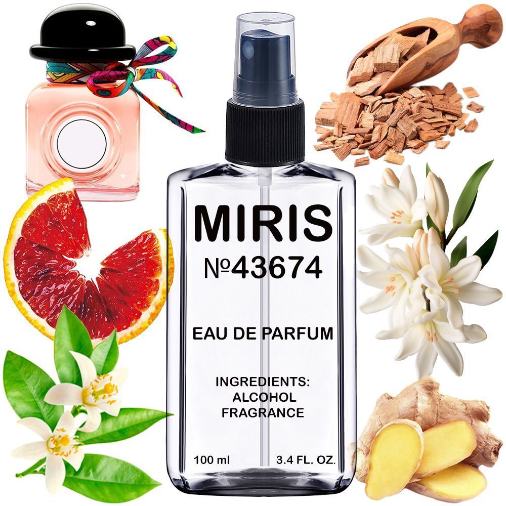 MIRIS No. 43674, Inspired by Twily, Long-Lasting Eau de Parfum for Women, Spray 3.4 Fl Oz / 100 ml