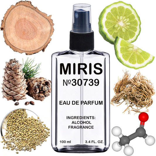 MIRIS No. 30739 | Inspired | Men Eau de Parfum | 3.4 Fl Oz