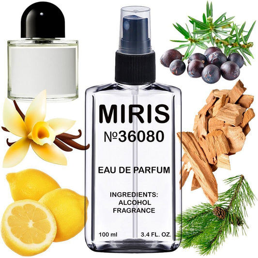 MIRIS No. 36080, Inspired by Gypsy Water, Long-Lasting Eau de Parfum Unisex for Women and Men, Spray 3.4 Fl Oz / 100 ml