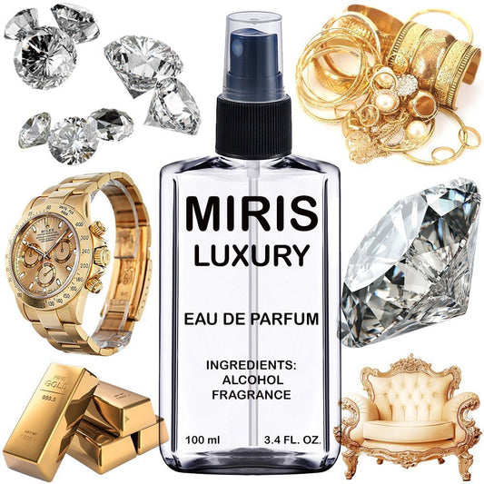 MIRIS Luxury Unisex For Women and Men Eau de Parfum | 3.4 Fl Oz