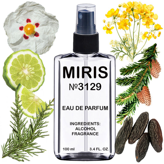 MIRIS No. 3129 | Inspired | Men Eau de Parfum | 3.4 Fl Oz
