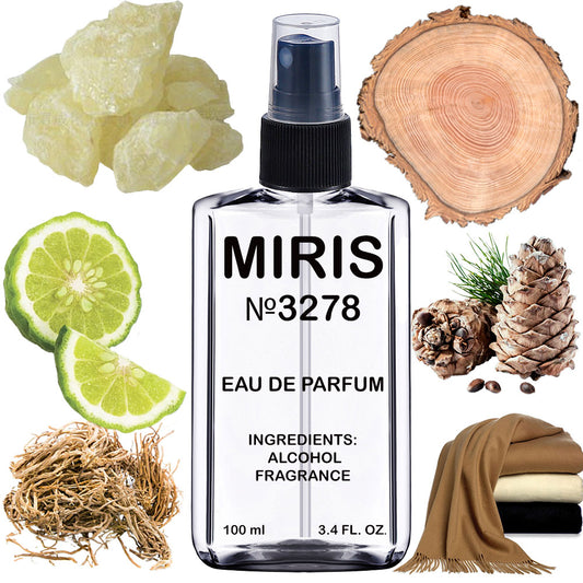 MIRIS No. 3278 | Inspired | Men Eau de Parfum | 3.4 Fl Oz