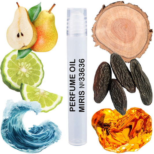 MIRIS Perfume Oil No. 33636 | Inspired | Men | Roll-On Alcohol Free | 0.34 Fl Oz