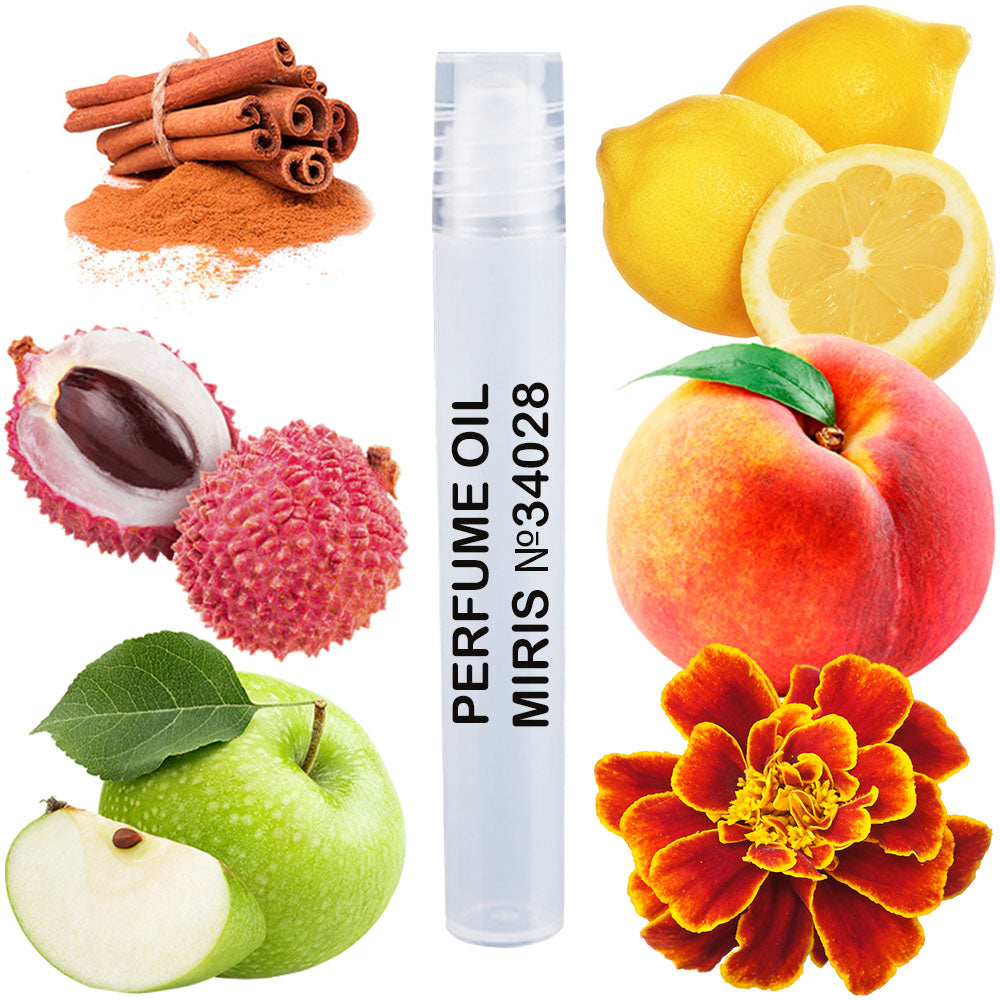 MIRIS Perfume Oil No. 34028 | Inspired | Women Roll-On Alcohol Free | 0.34 Fl Oz