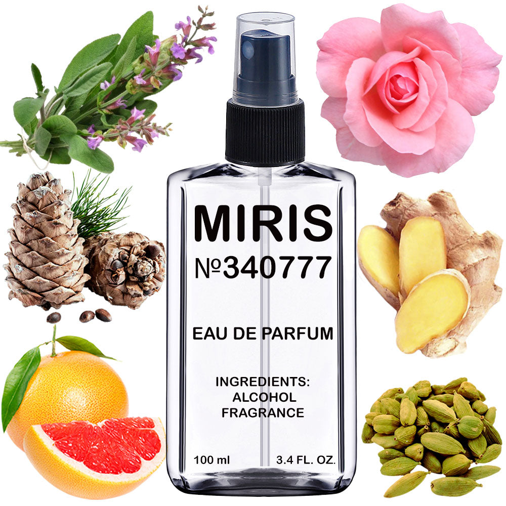 MIRIS No. 340777 | Inspired | Men Eau de Parfum | 3.4 Fl Oz
