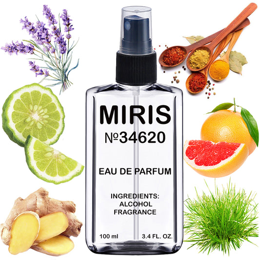 MIRIS No. 34620 | Inspired | Men Eau de Parfum | 3.4 Fl Oz