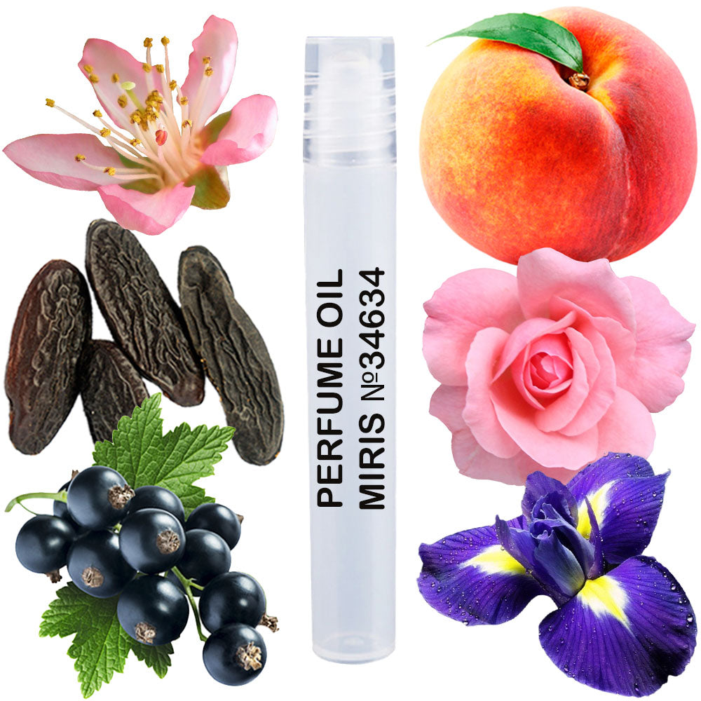 MIRIS Perfume Oil No. 34634 | Inspired | Unisex For Women and Men | Roll-On Alcohol Free | 0.34 Fl Oz