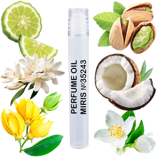 MIRIS Perfume Oil No. 35243 | Inspired | Unisex For Women and Men | Roll-On Alcohol Free | 0.34 Fl Oz