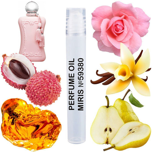 MIRIS No. 59380, Inspired by Delina Exclusif, Long-Lasting Perfume Oil for Women Roll-On, Rollerball 0.34 Fl Oz / 10 ml