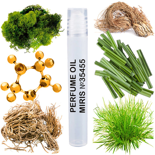MIRIS Perfume Oil No. 35455 | Inspired | Unisex For Women and Men Roll-On Alcohol Free | 0.34 Fl Oz