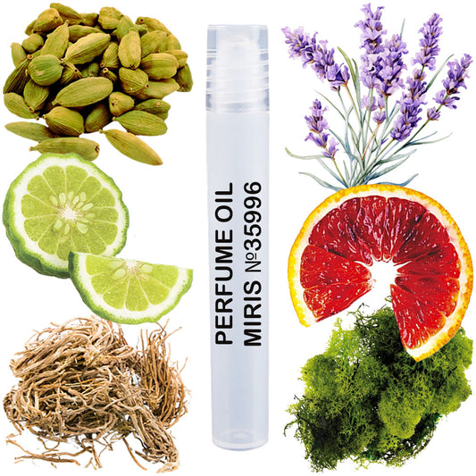 MIRIS Perfume Oil No. 35996 | Inspired | Unisex For Women and Men Roll-On Alcohol Free | 0.34 Fl Oz