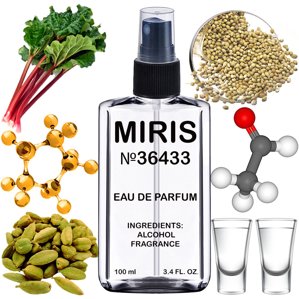 MIRIS No. 36433 | Inspired | Unisex For Women and Men Eau de Parfum | 3.4 Fl Oz