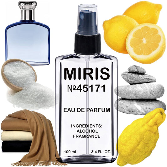 MIRIS No.45171 | Impression of Polo Ultra Blue | Men Eau de Parfum | 3.4 Fl Oz / 100 ml