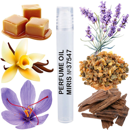 MIRIS Perfume Oil No. 37547 | Inspired | Unisex For Women and Men Roll-On Alcohol Free | 0.34 Fl Oz