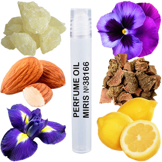 MIRIS Perfume Oil No. 38166 | Inspired | Unisex For Women and Men Roll-On Alcohol Free | 0.34 Fl Oz