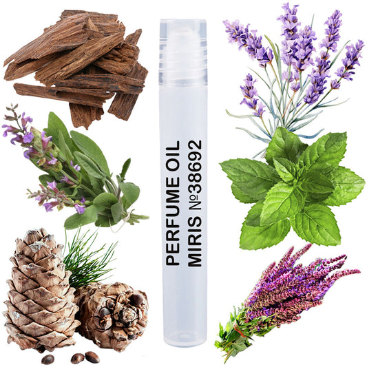 MIRIS Perfume Oil No. 38692 | Inspired | Unisex For Women and Men Roll-On Alcohol Free | 0.34 Fl Oz