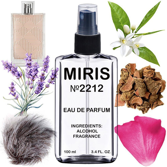 MIRIS No.2212 | Impression of B. Rhythm for Women | Women Eau de Parfum | 3.4 Fl Oz / 100 ml