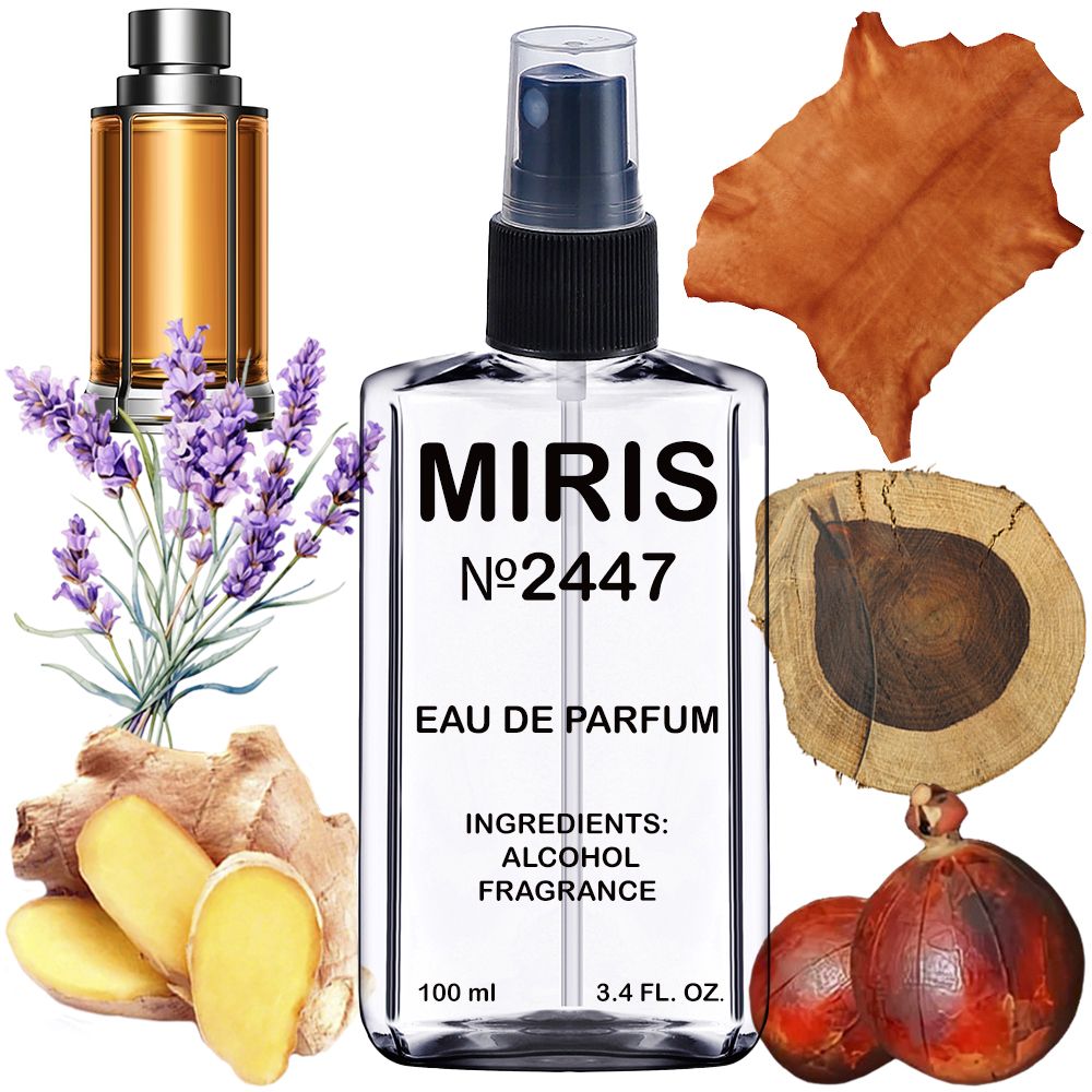 MIRIS No.2447 | Impression of The Scent Men | Men Eau de Parfum | 3.4 Fl Oz / 100 ml