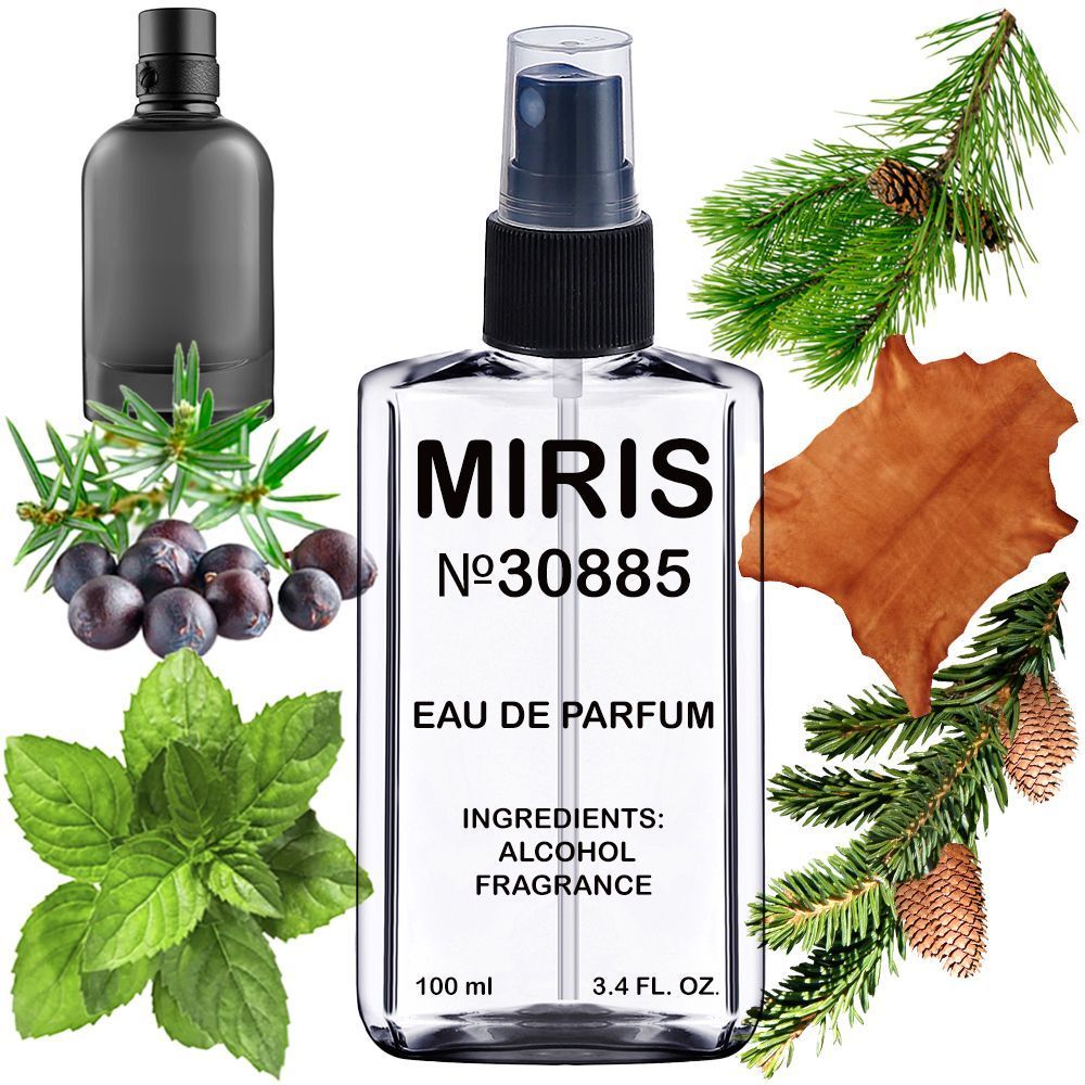 MIRIS No.30885 | Impression of B. V. Pour Homme | Men Eau de Parfum | 3.4 Fl Oz / 100 ml