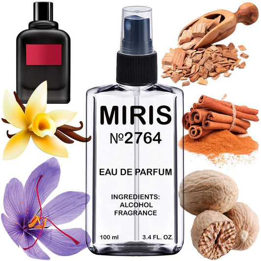 MIRIS No.2764 | Impression of Gentlemen Only Absolute | Men Eau de Parfum | 3.4 Fl Oz / 100 ml