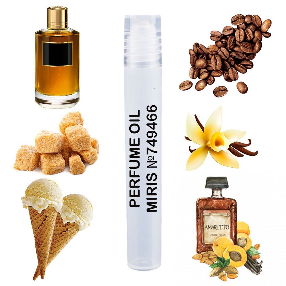 MIRIS No. 749466, Inspired by Amore Caffe, Long-Lasting Unisex Perfume Oil for Women & Men Roll-On, Rollerball 0.34 Fl Oz / 10 ml