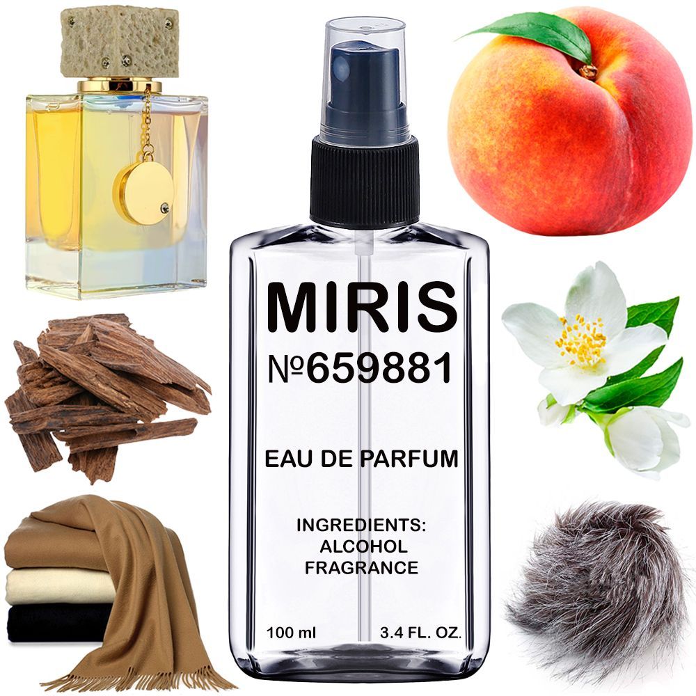 MIRIS No. 659881, Inspired by Club de Nuit Oud, Long-Lasting Unisex Eau de Parfum for Women & Men, Spray 3.4 Fl Oz / 100 ml