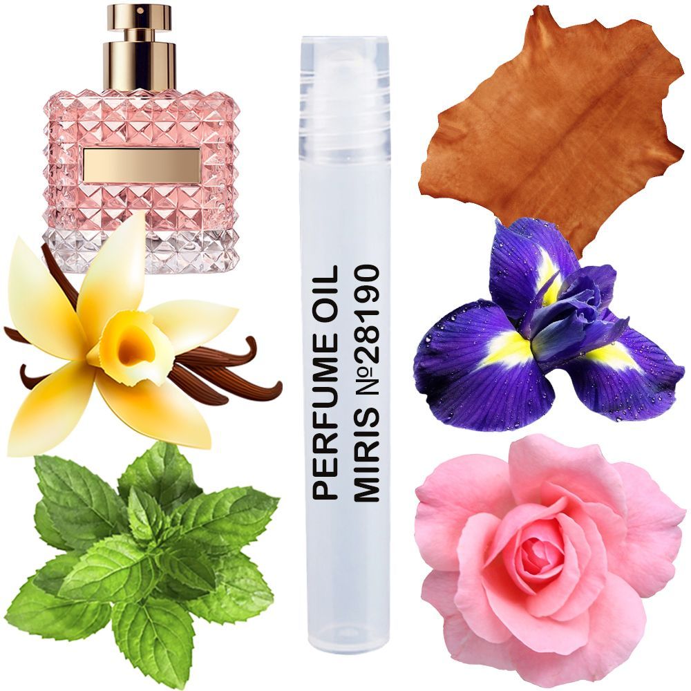 MIRIS No. 28190, Inspired by Donna, Long-Lasting Perfume Oil for Women Roll-On, Rollerball 0.34 Fl Oz / 10 ml