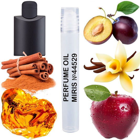 MIRIS No. 44529, Inspired by Fera Black, Long-Lasting Perfume Oil for Men Roll-On, Rollerball 0.34 Fl Oz / 10 ml