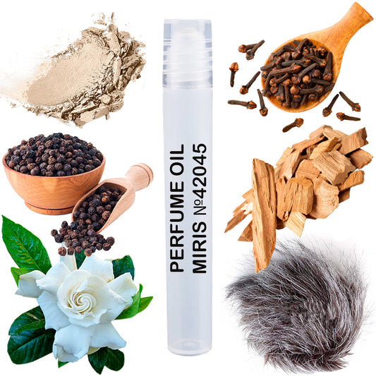 MIRIS Perfume Oil No. 42045 | Inspired | Unisex For Women and Men | Roll-On Alcohol Free | 0.34 Fl Oz