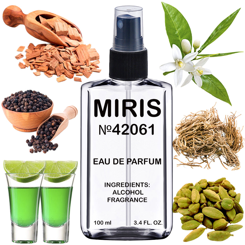 MIRIS No. 42061 | Inspired | Men Eau de Parfum | 3.4 Fl Oz