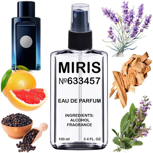 MIRIS No. 633457, Inspired by The Icon, Long-Lasting Eau de Parfum for Men, Spray 3.4 Fl Oz / 100 ml