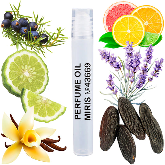 MIRIS Perfume Oil No. 43669 | Inspired | Men | Roll-On Alcohol Free | 0.34 Fl Oz