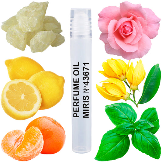 MIRIS Perfume Oil No. 43671 | Inspired | Women Roll-On Alcohol Free | 0.34 Fl Oz