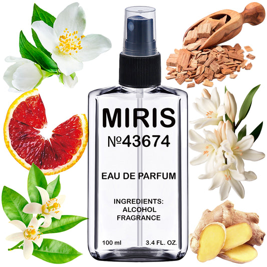 MIRIS No. 43674, Inspired by Twily, Long-Lasting Women Eau de Parfum, Spray 3.4 Fl Oz / 100 ml