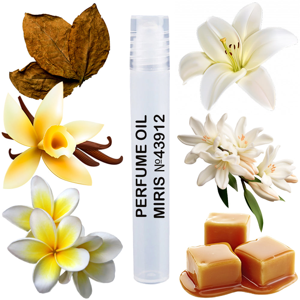 MIRIS Perfume Oil No. 43912 | Inspired | Unisex For Women and Men Roll-On Alcohol Free | 0.34 Fl Oz